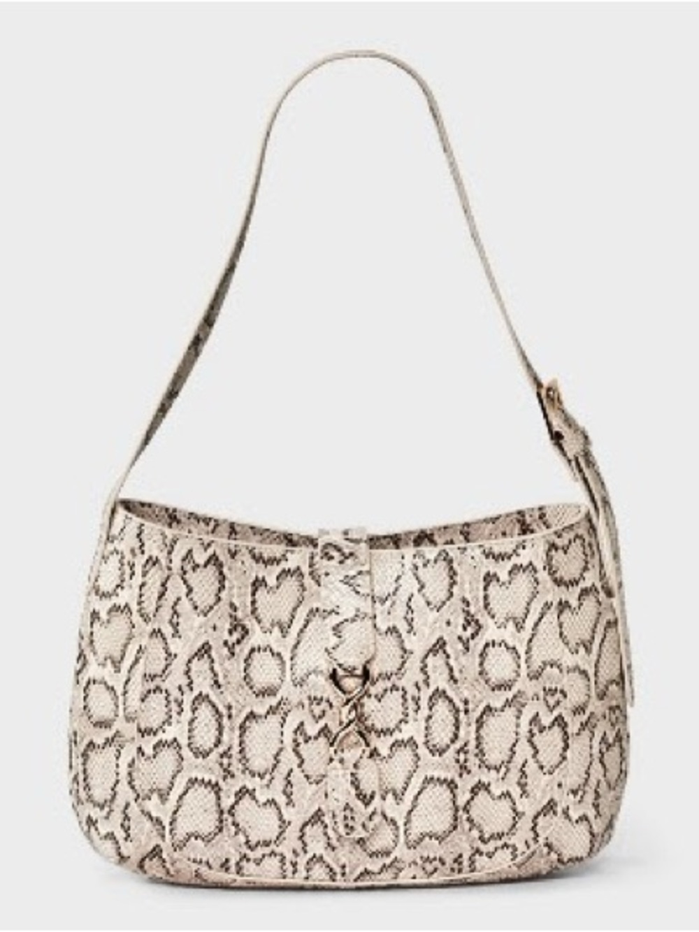 NWT Snake Print Shoulder Bag